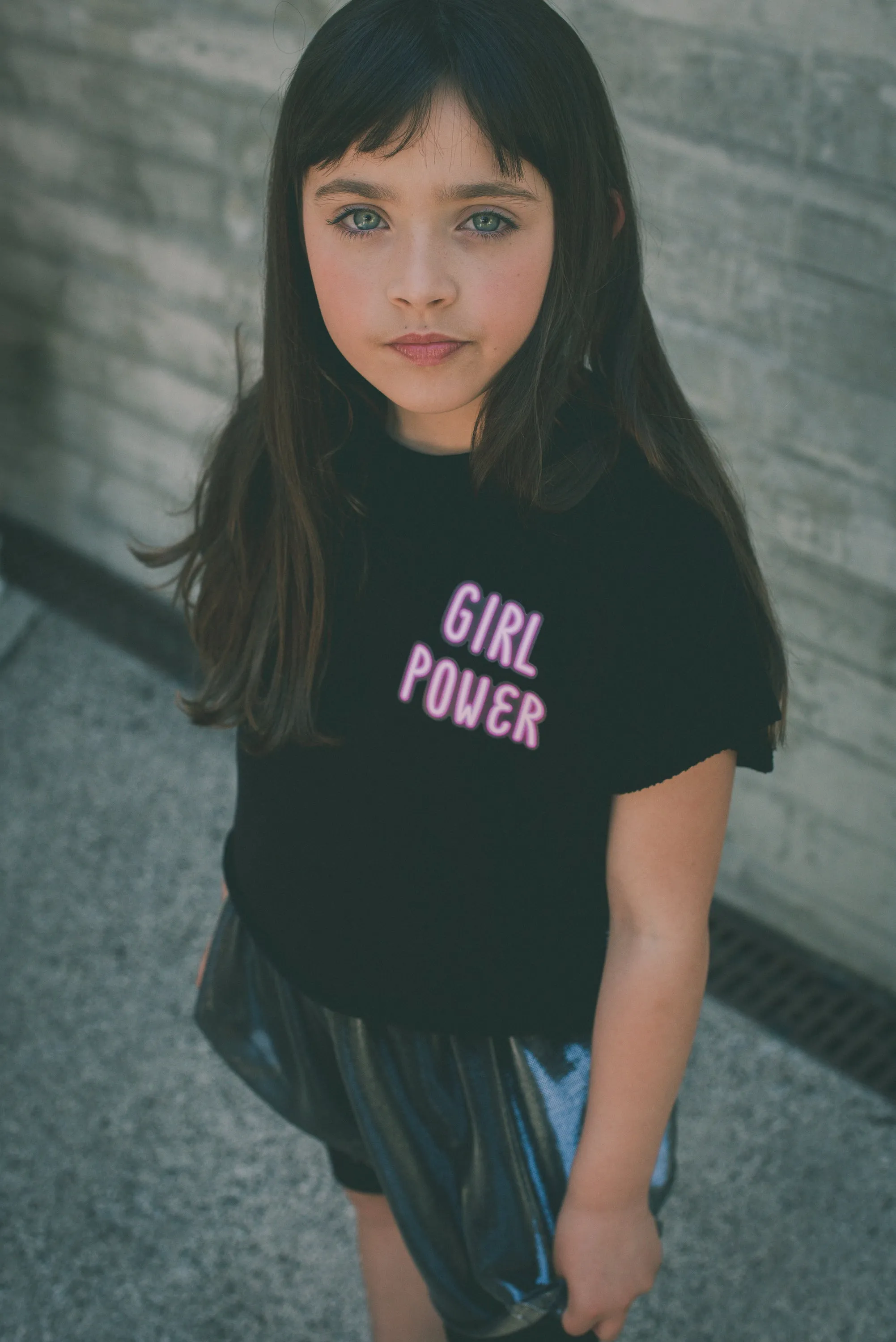 "GIRL POWER" FLEECE TOP