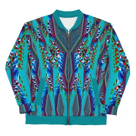 "Tripping Geometry" Collection - Unisex Bomber Jacket