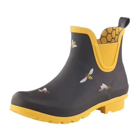 Rain Boots Chelsea Black Bee's Women's 610368