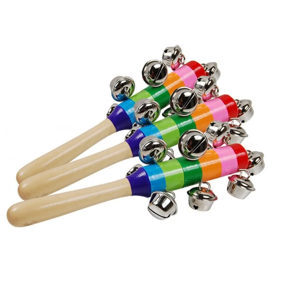 Rainbow Bell Rattle