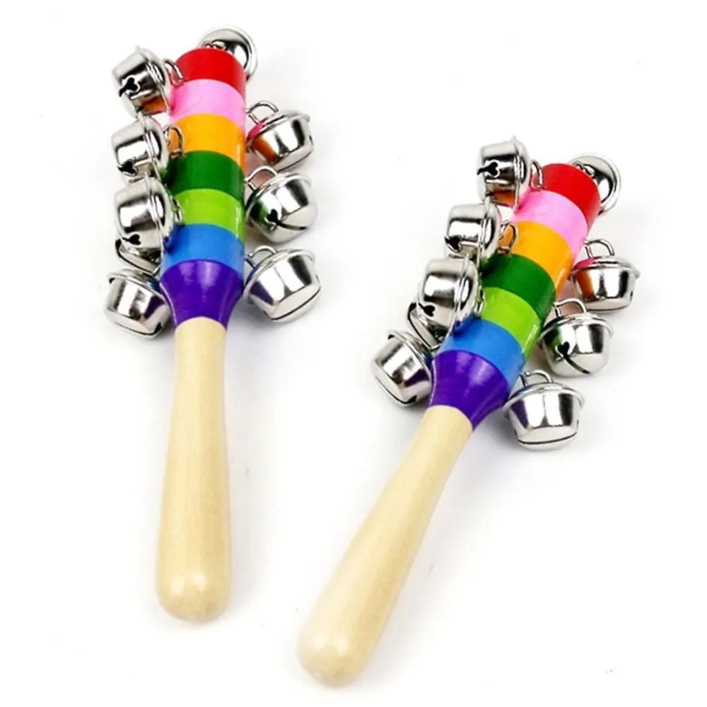 Rainbow Bell Rattle