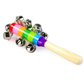 Rainbow Bell Rattle