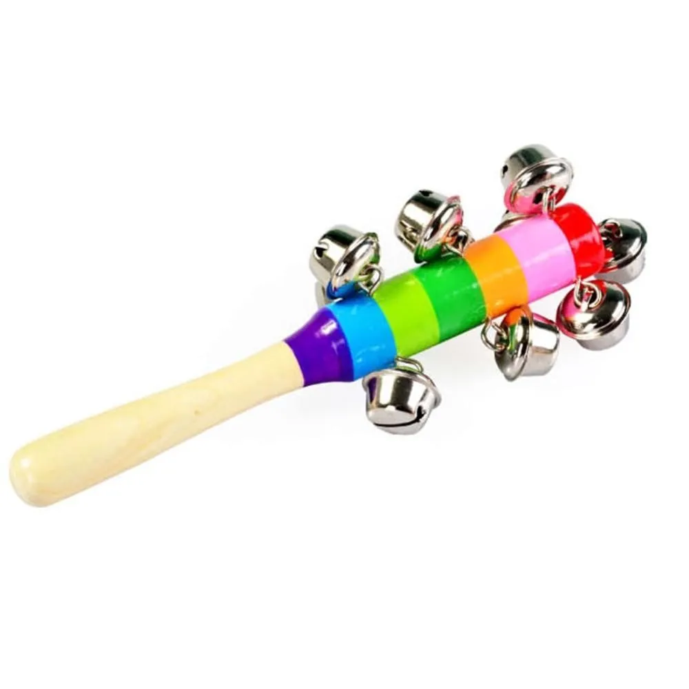 Rainbow Bell Rattle