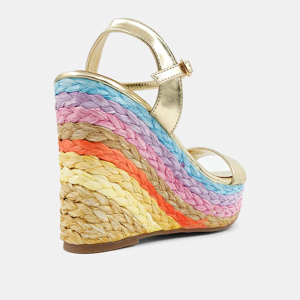 Rainbow Gold Jacinta Wedge