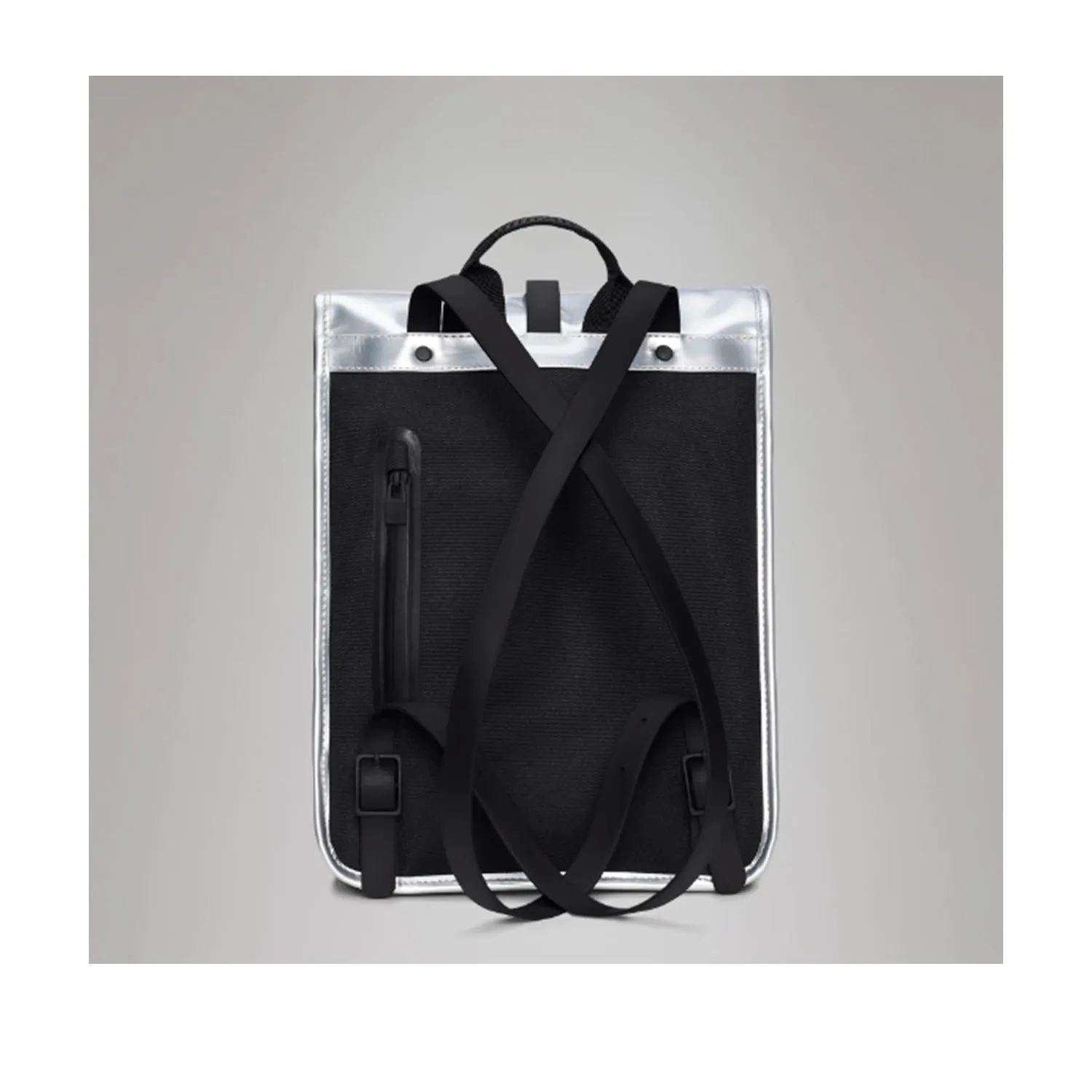 Rains Rolltop Rucksack Mini W3 in Mirror