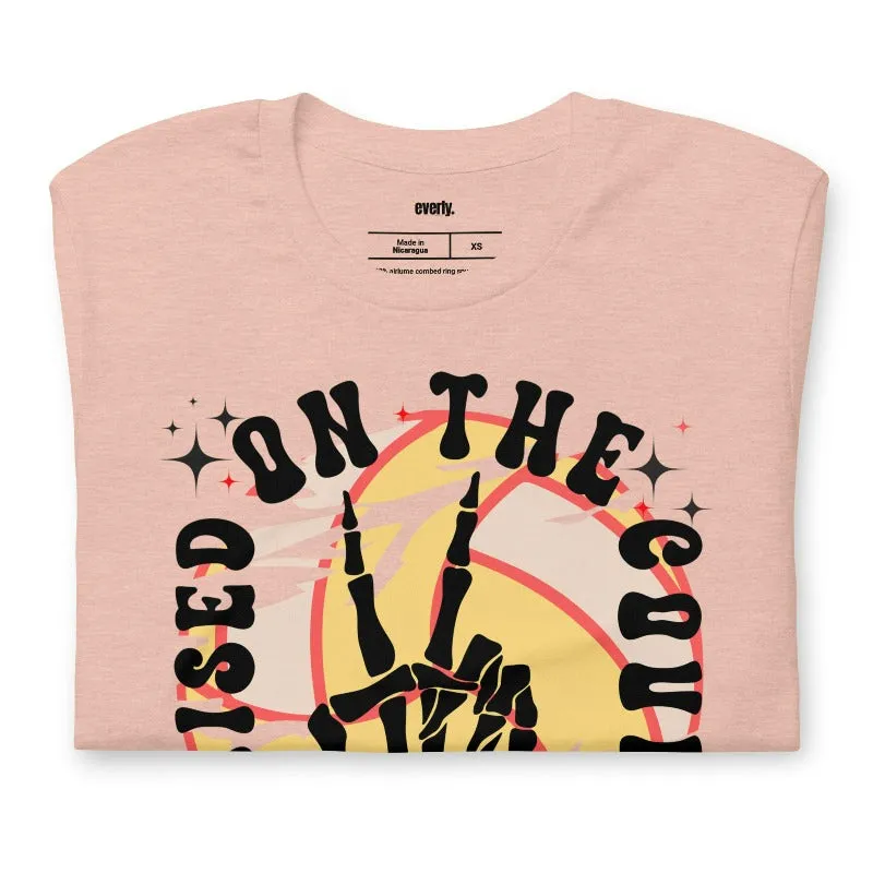 Raised on the Court Volleyball Graphic Tee