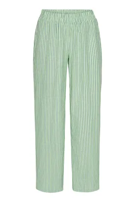 Randi Trousers - Green Striped