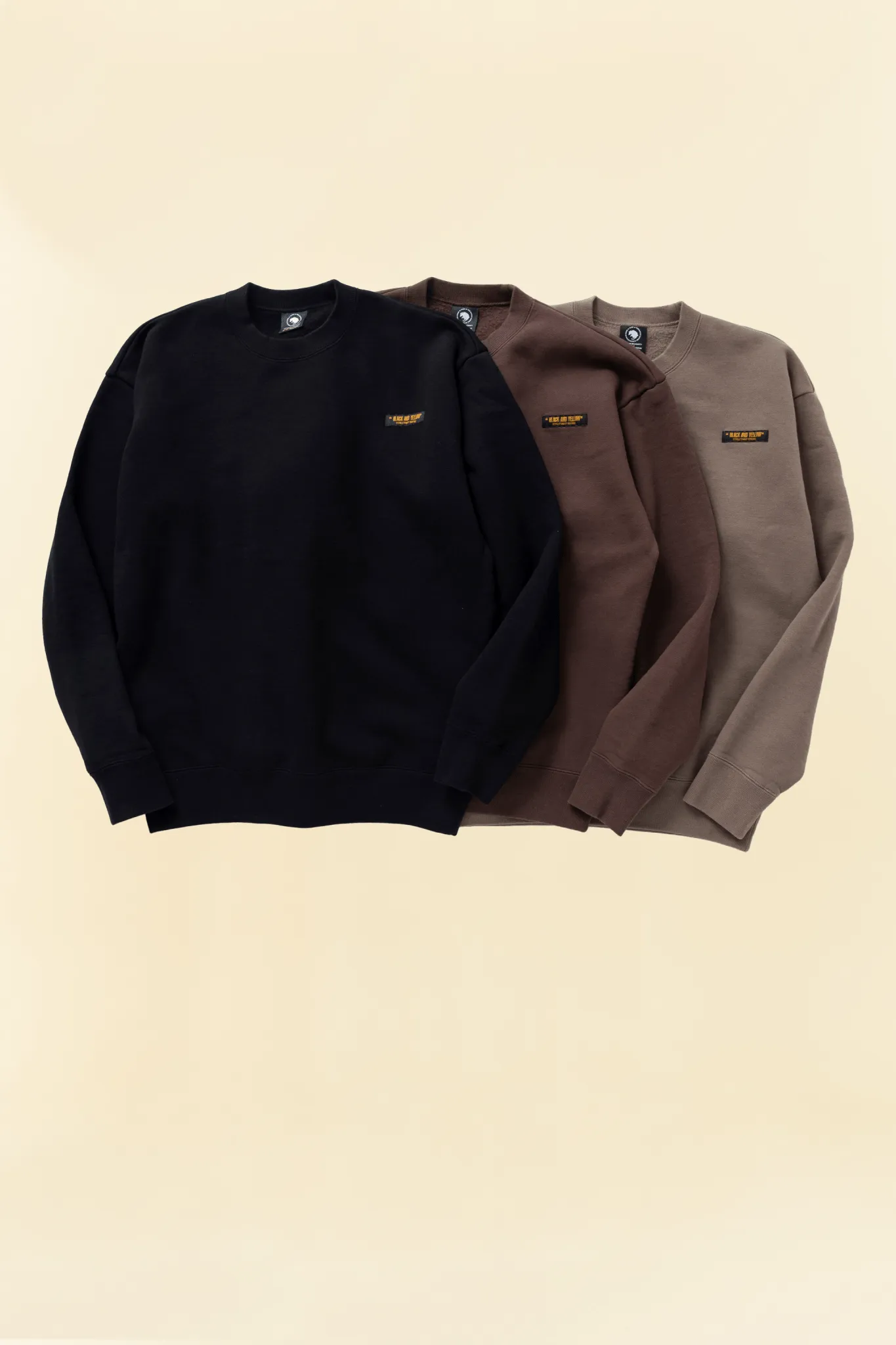 Rats Classic Crew Neck Sweatshirt - Brown