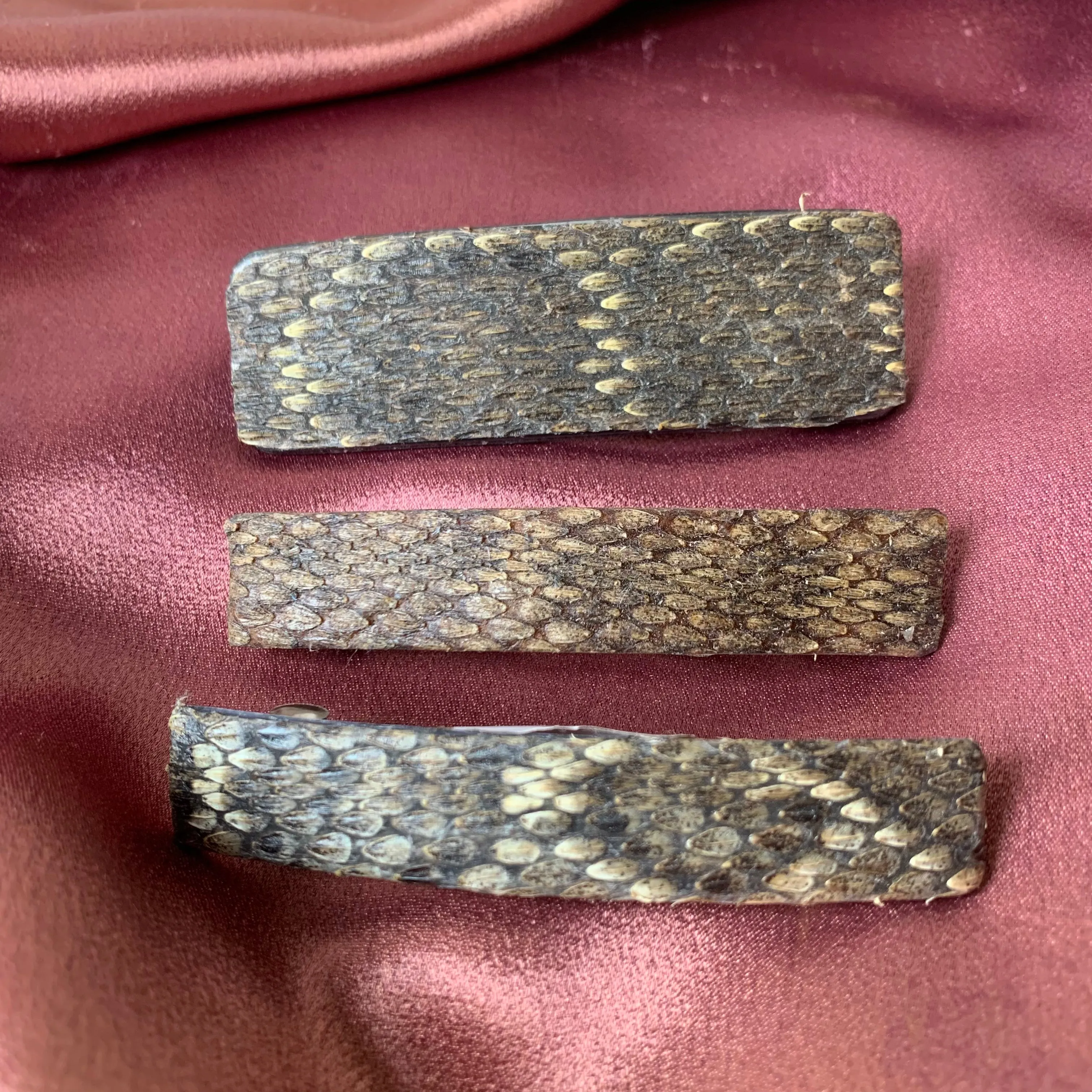 Rattlesnake Barrettes (each)