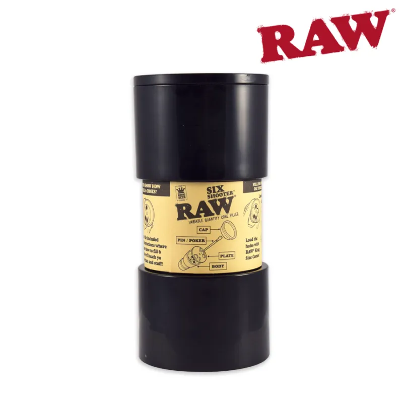 Raw Six Shooter for King Size pre rolled cones