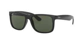 RAY BAN JUSTIN BLACK | GREEN CLASSIC G-15