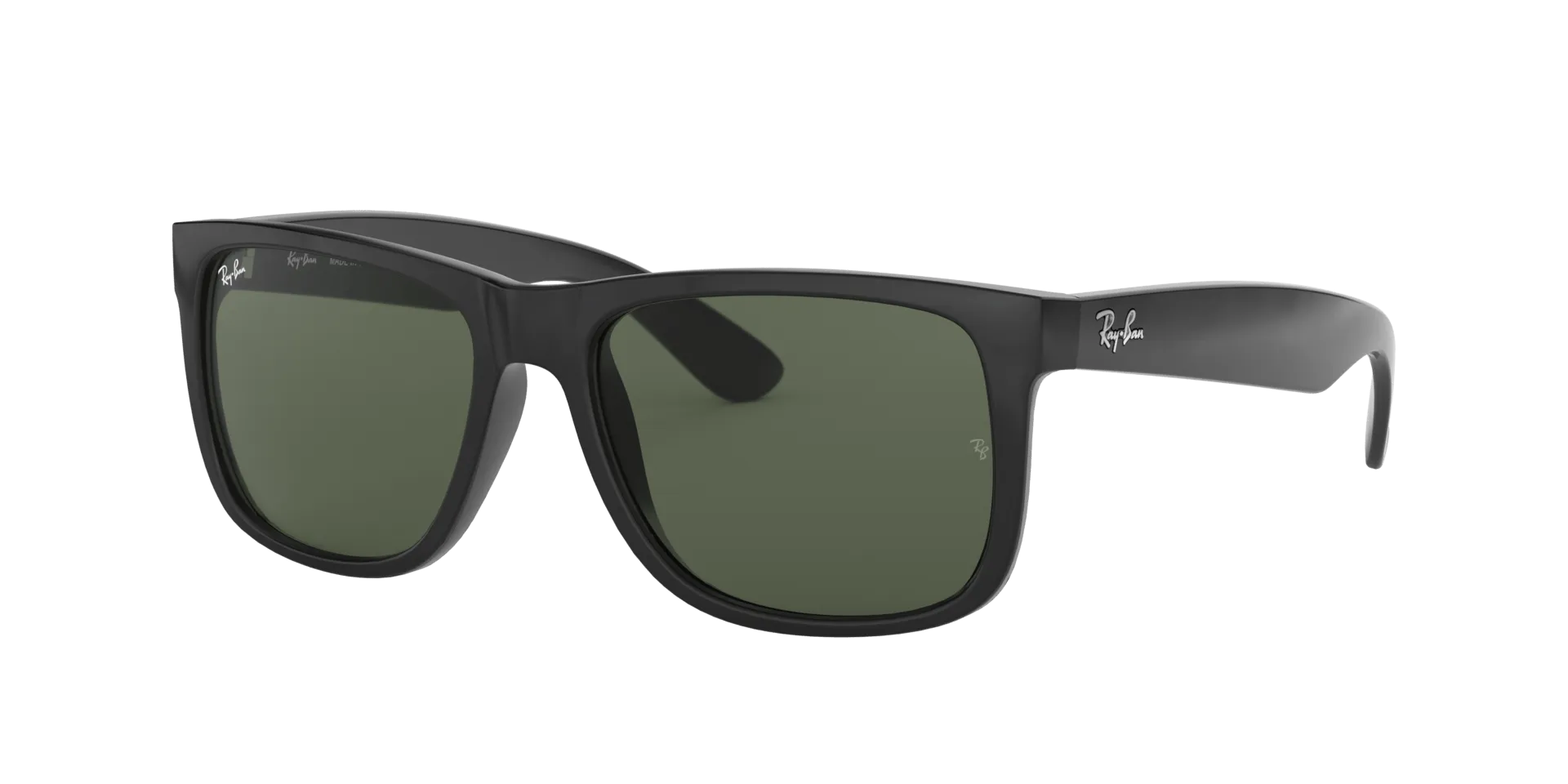 RAY BAN JUSTIN BLACK | GREEN CLASSIC G-15