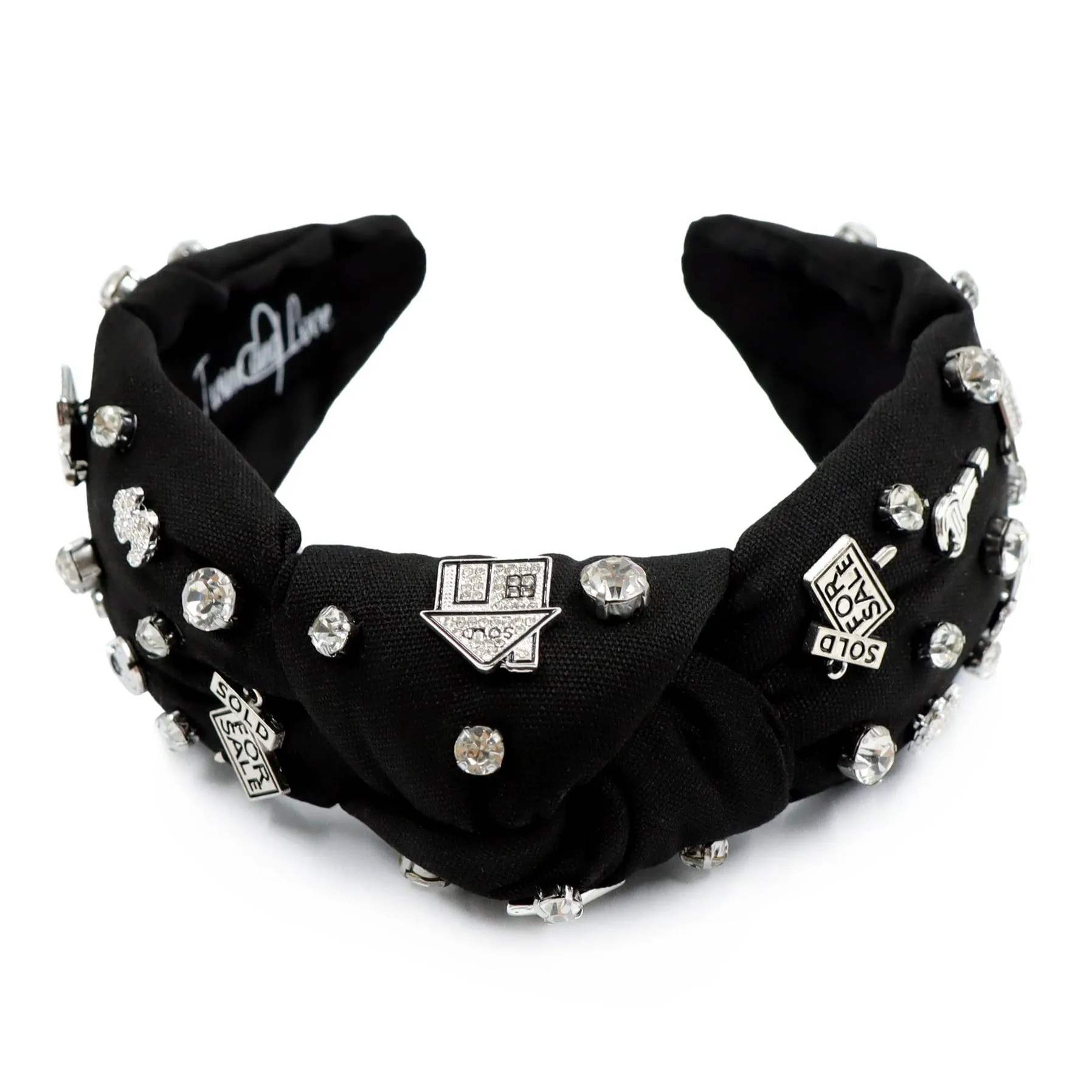 Realtor Real Estate Jeweled Knot Headband