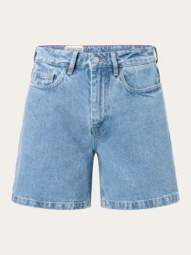 REBORN™ mid-rise shorts - Bleached Stonewash