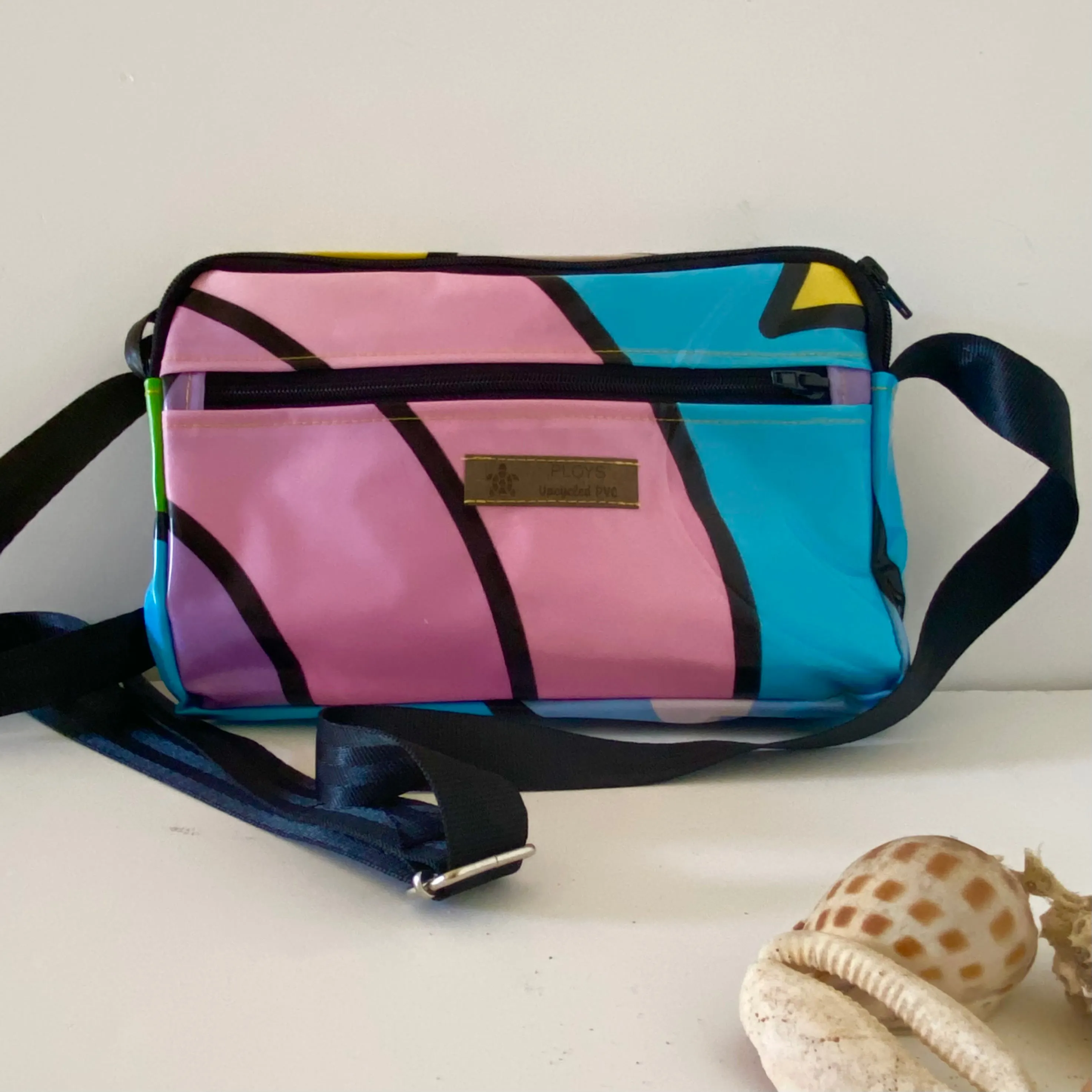 Recycled Cross Body or Hand bags - ex inflatables - variety of colours