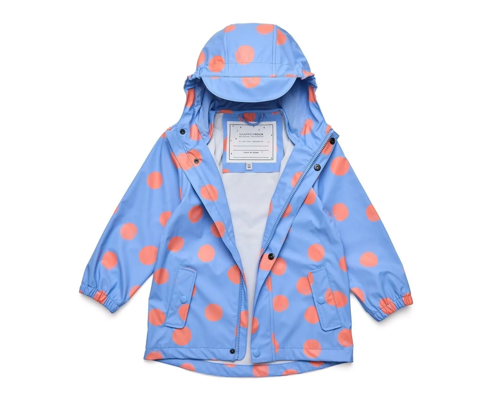 Recycled Waterproof Raincoat - Polka Dot