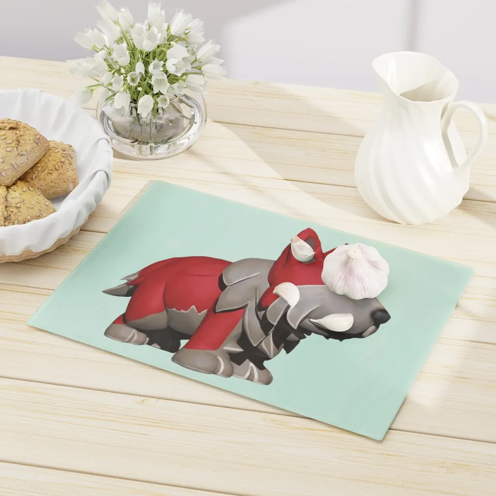 Red Dog Cutting Board