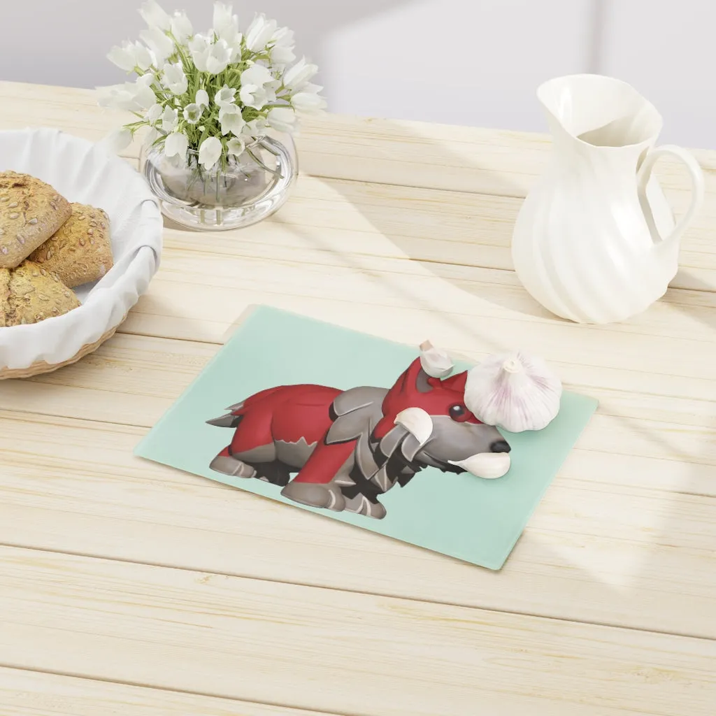 Red Dog Cutting Board