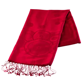 Red Silk Shawl