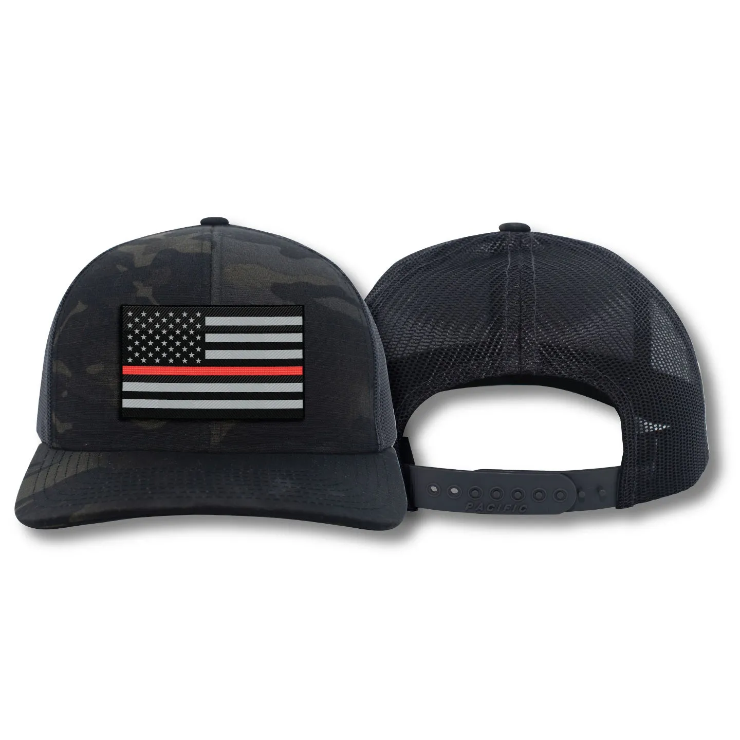 [RED USA] Adjustable Mesh Back Cap