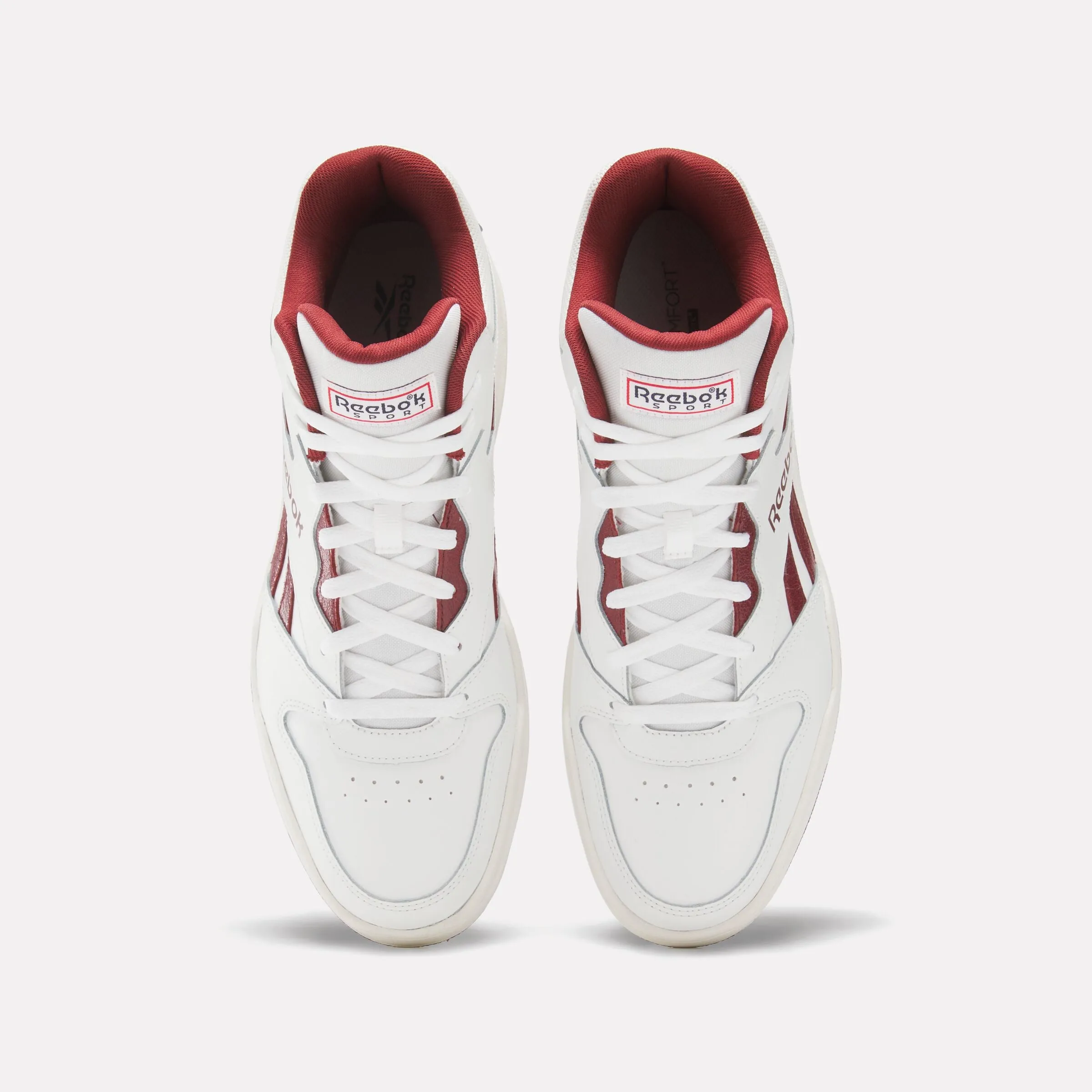 Reebok Royal Bb4500 Hi2 Basketball Shoes White/Richmaroon/Vintagechalk