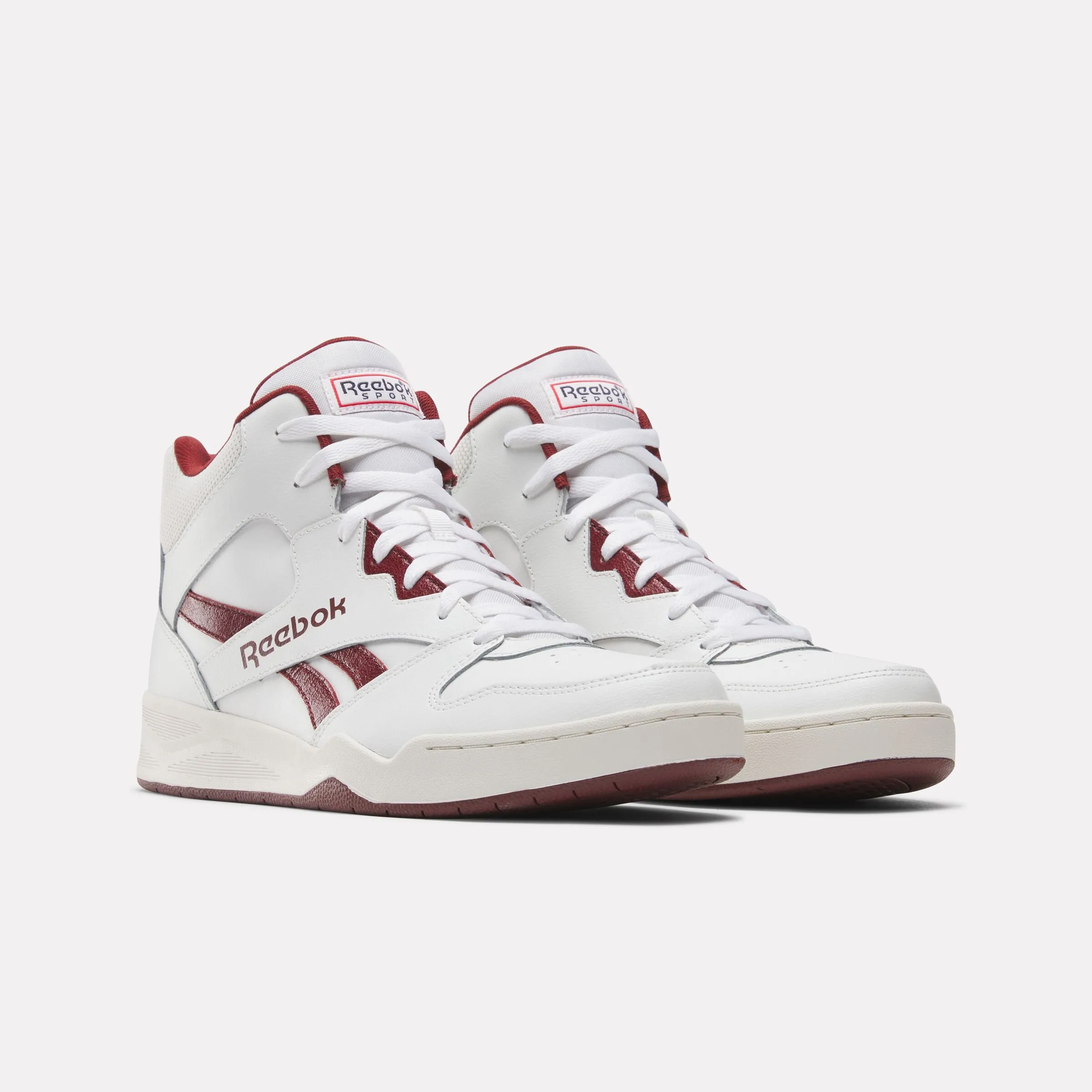 Reebok Royal Bb4500 Hi2 Basketball Shoes White/Richmaroon/Vintagechalk