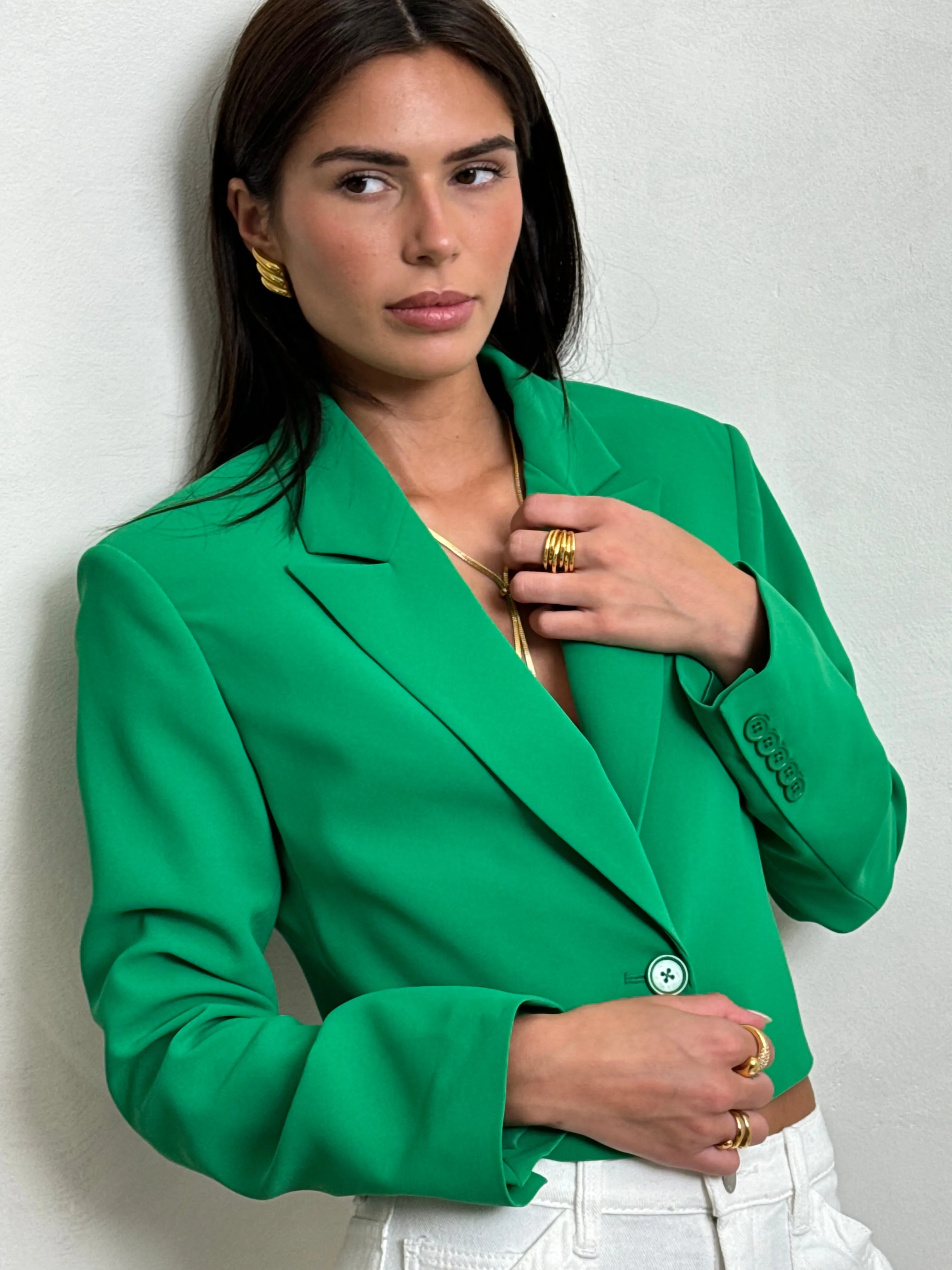 Reggie Crop Blazer