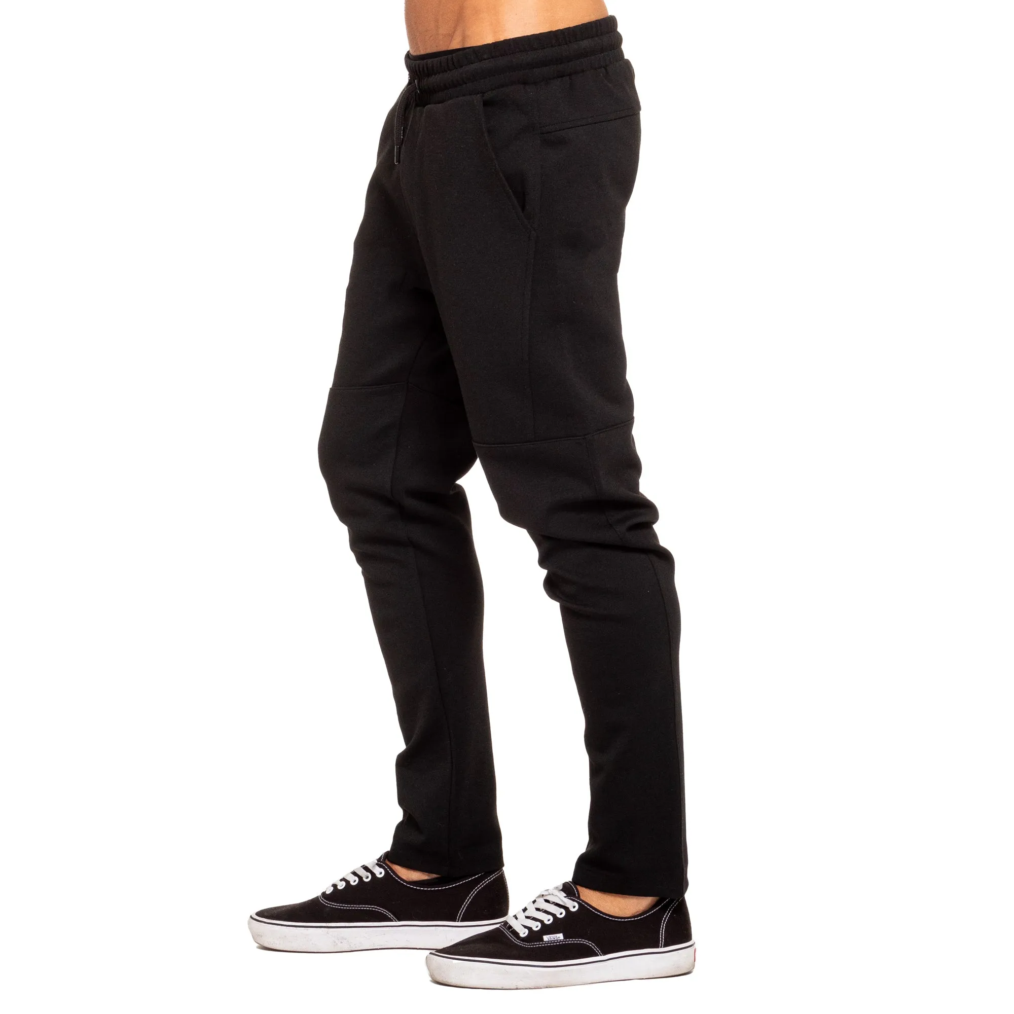 Relaxed Fit Sweatpants - Black