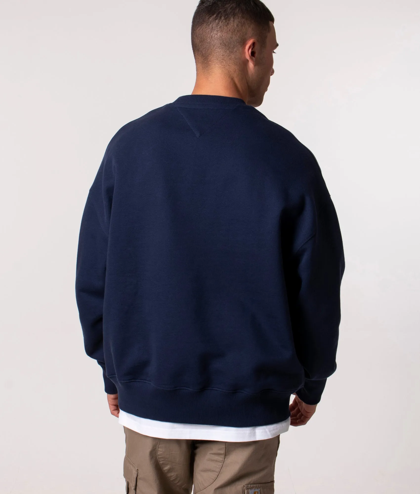 Relaxed Fit Tommy Badge Sweatshirt