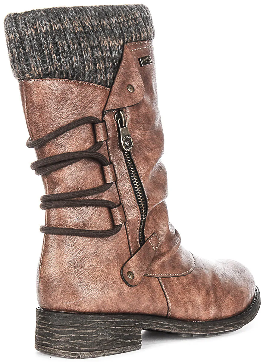 Remonte Erin D8070-25 In Brown For Women