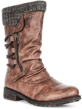 Remonte Erin D8070-25 In Brown For Women