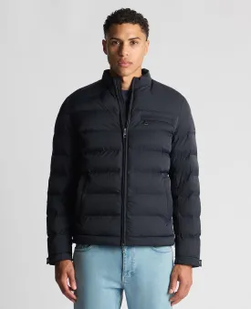 Remus Uomo Kaleb Quilted Jacket - Dark Navy