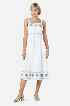 Renata Embroidered Dress