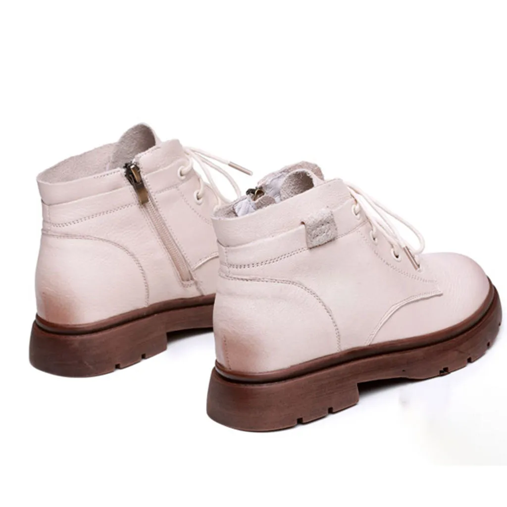 Retro Casual Comfortable Short Boots | Gift Shoes