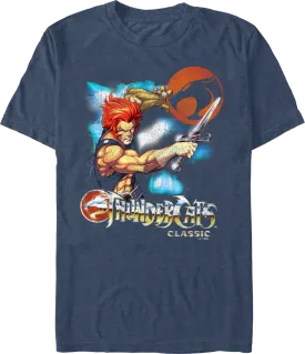 Retro Lion-O Sword of Omens ThunderCats T-Shirt