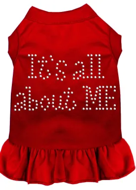 Rhinestone All About Me Dress Red Xs (8)