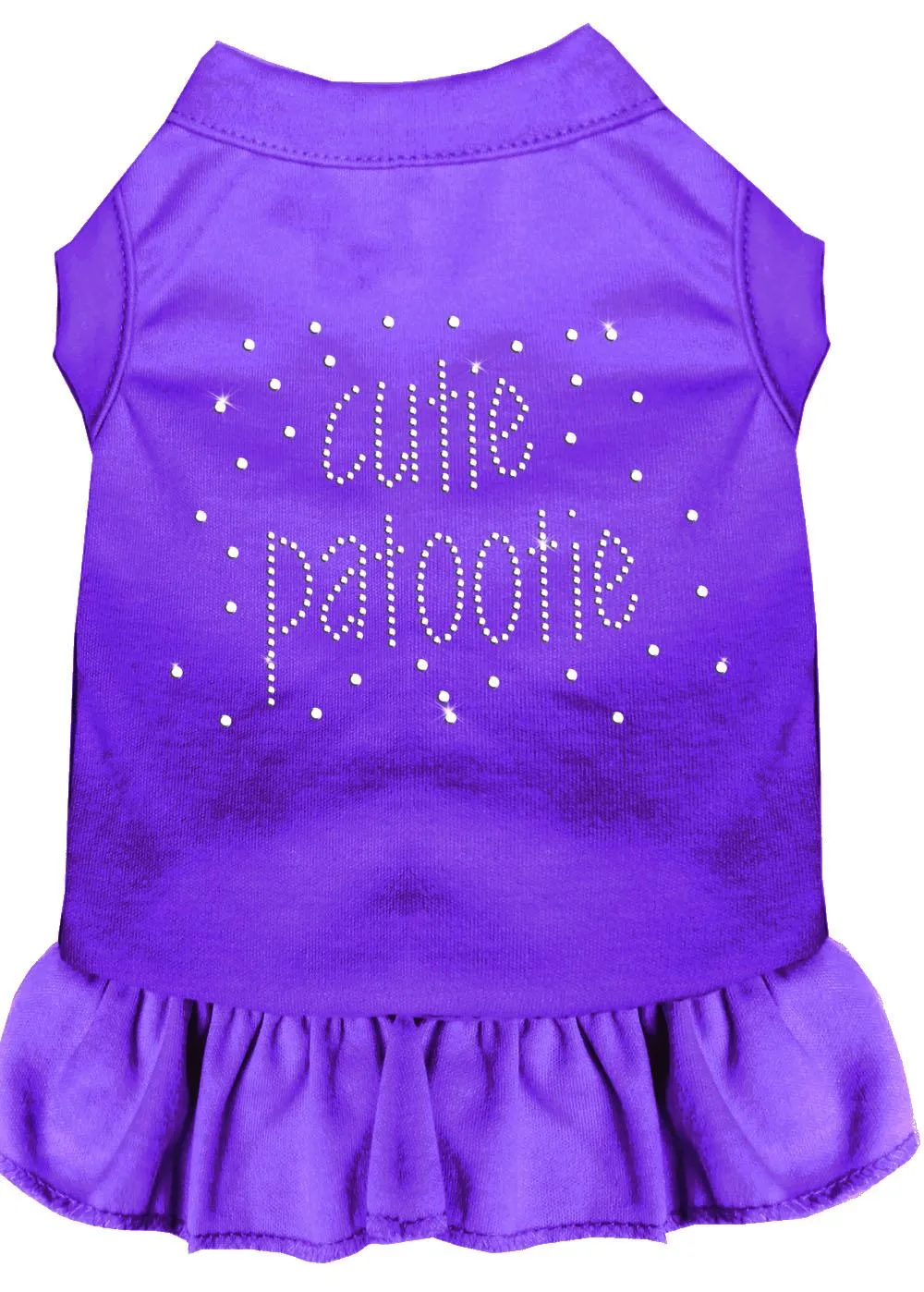 Rhinestone Cutie Patootie Dress Purple Xxxl (20)