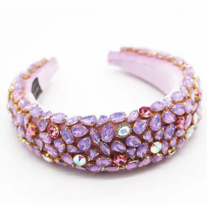 Rhinestone Padded Headband