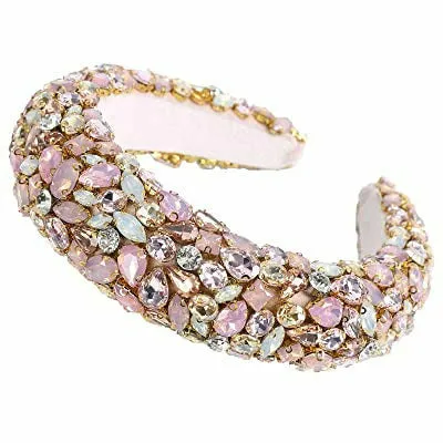 Rhinestone Padded Headband