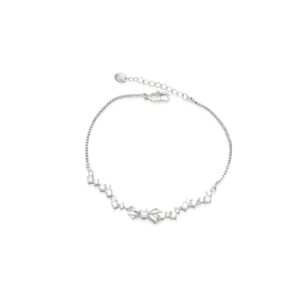 Ribbon Cubic Zirconia Bracelet