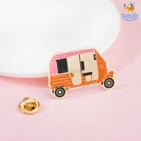 Rickshaw Lapel Pin