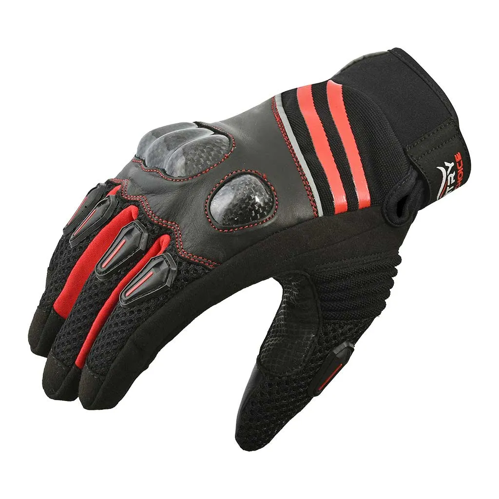 RIDERACT® Summer Motorbike Gloves REDO Moto Gloves