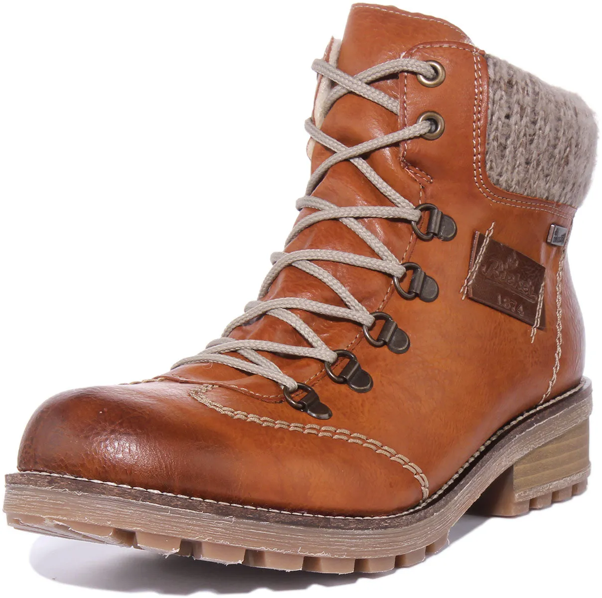 Rieker Z0444-24 In Brown For Women