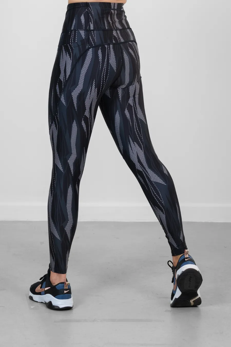 RISE Leggings Black and Stone