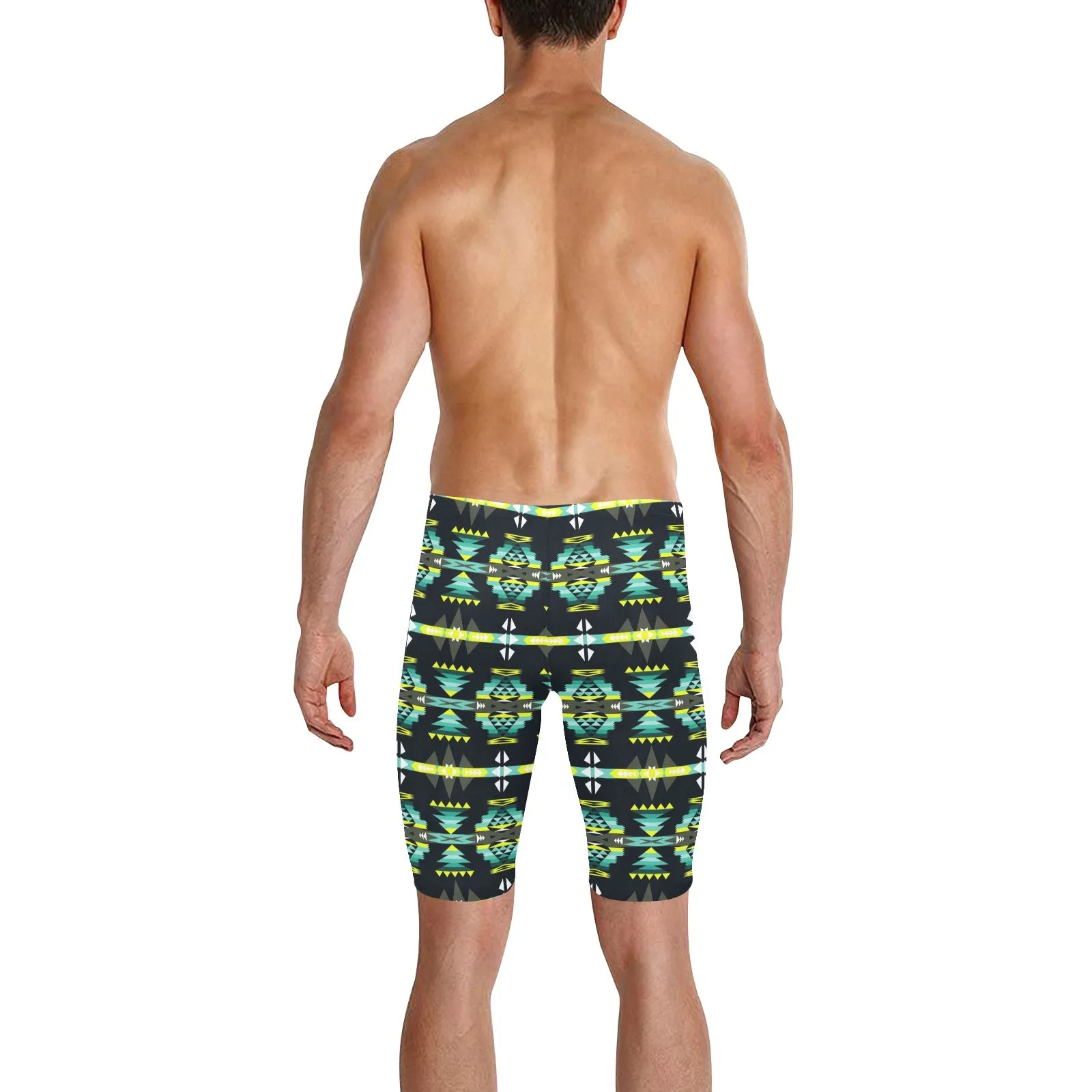 River Trail Men's Knee Length Swimming Trunks