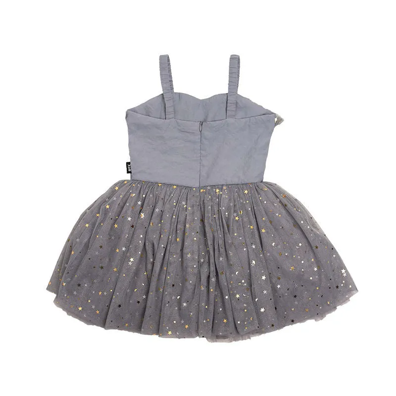 Rock Your Kid Silver Daydreamer Dress