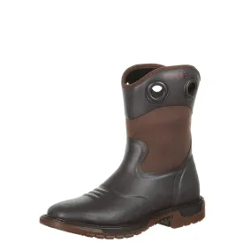 Rocky | Men's Original Ride FLX Rubber Boot | Dark Brown