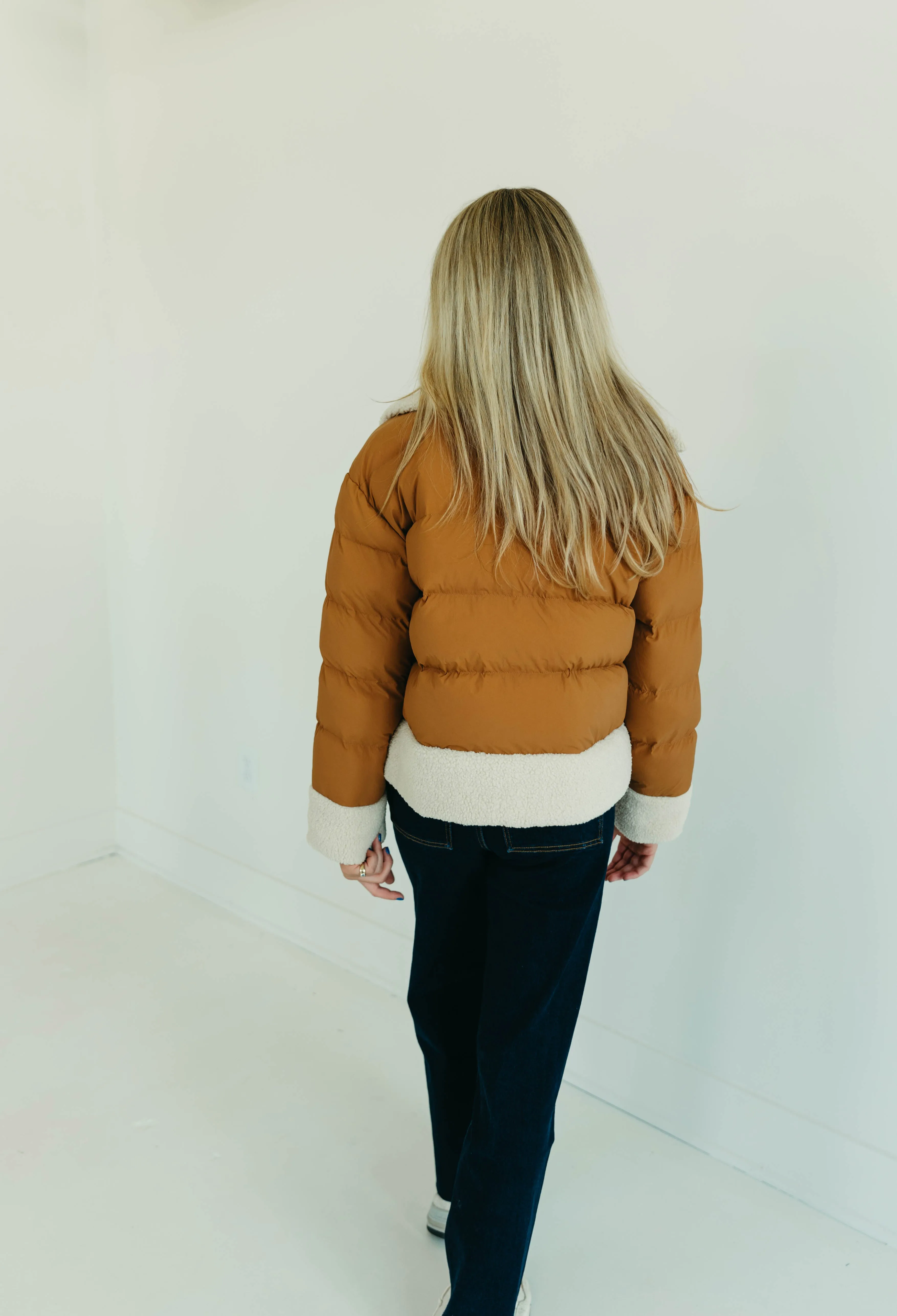 Rocky Puffer Jacket - Camel