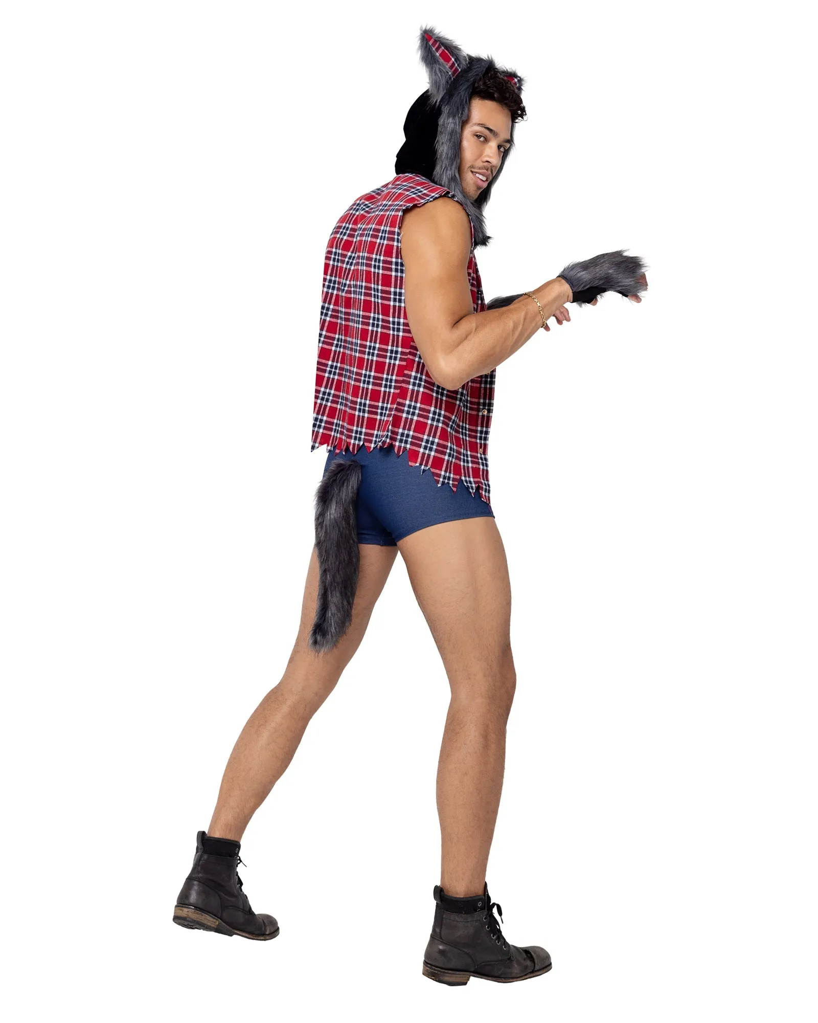 Roma 3PC Mens Full Moon Werewolf Costume