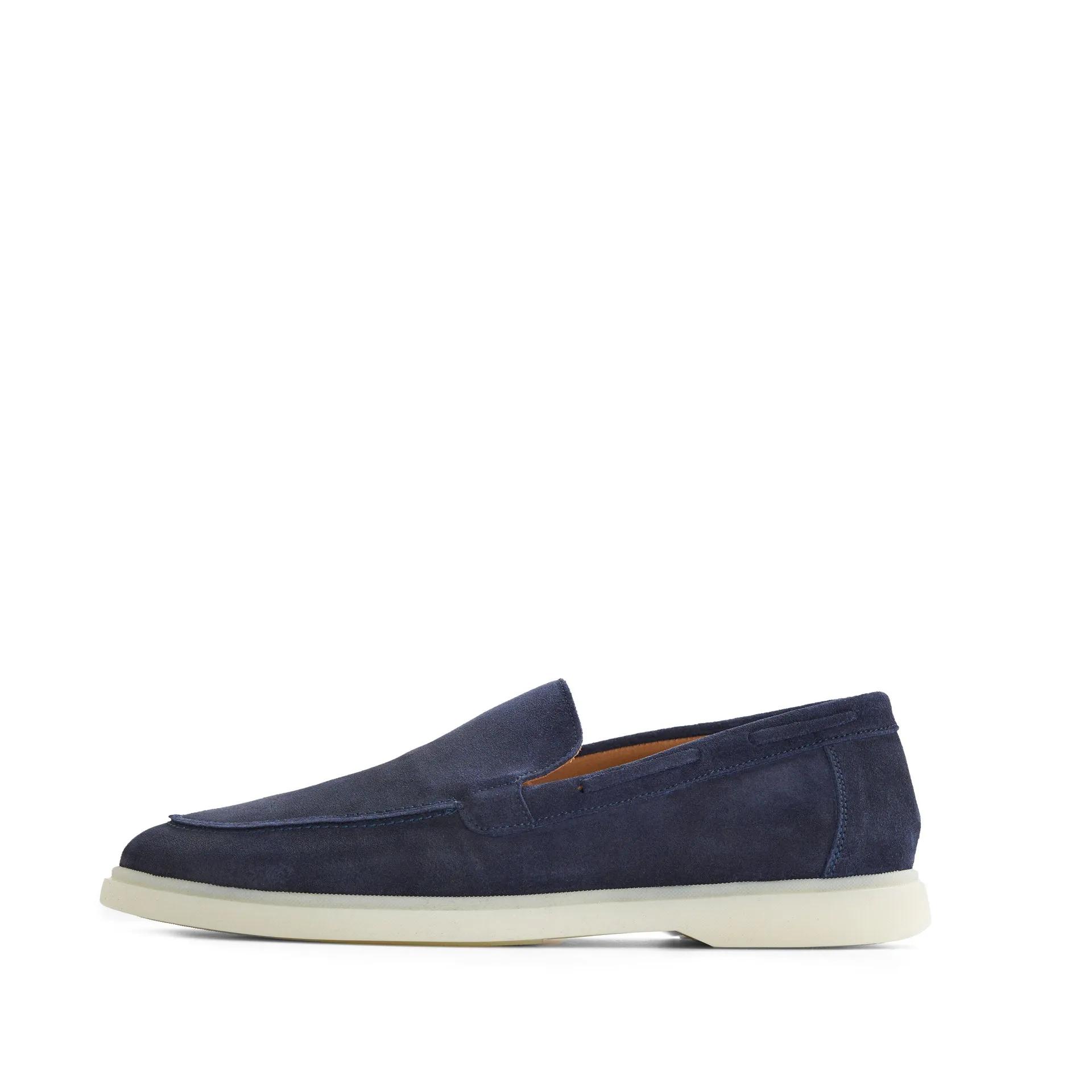 ROSSO NAVY SUEDE LOAFER